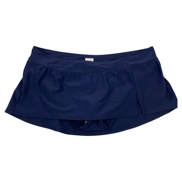 Isabel Maternity by Ingrid & Isabel Other - Isabel Maternity Navy Blue Side Slit Swim Skirt L